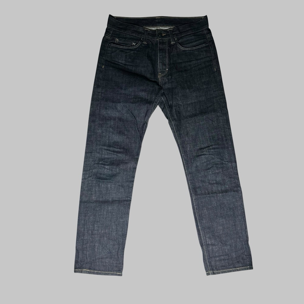 Carhartt WIP Mens 32x28 Murphy Pant Denim Jeans Dark Blue Slim Fit